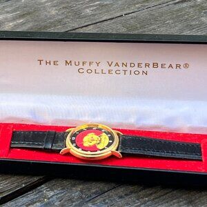 Vintage The Muffy Vanderbear Collection Watch North American Bear Co. with Box